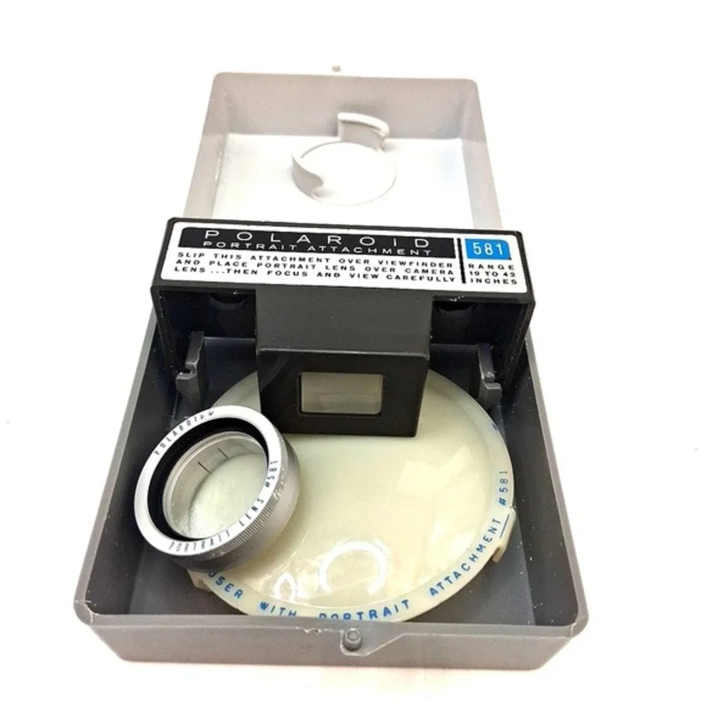 Vintage Polaroid Land Camera Portrait Attachment Kit #581‎